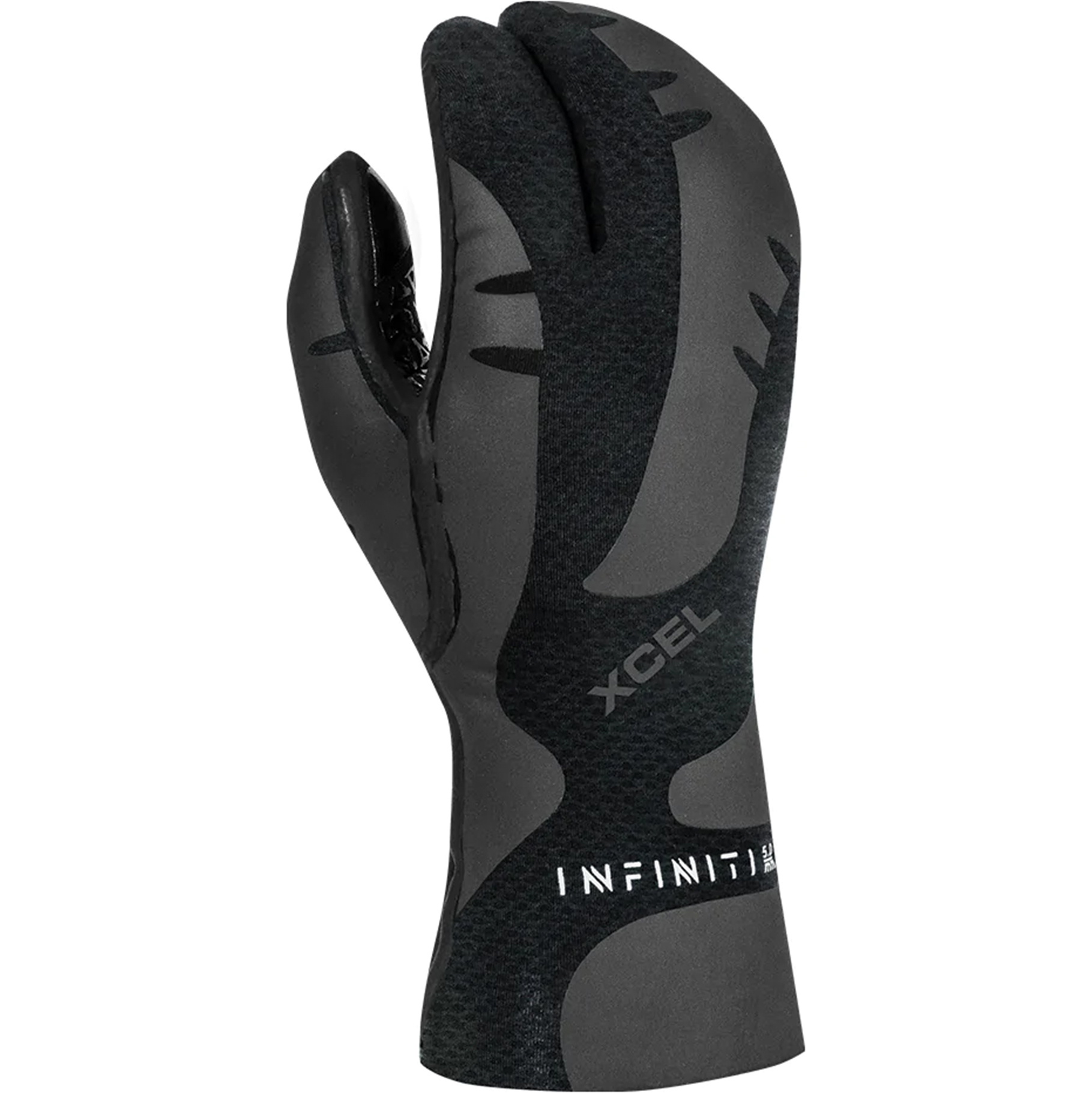 2026 Xcel Infiniti 5mm Lobster Claw Wetsuit Gloves AN057380 - Black